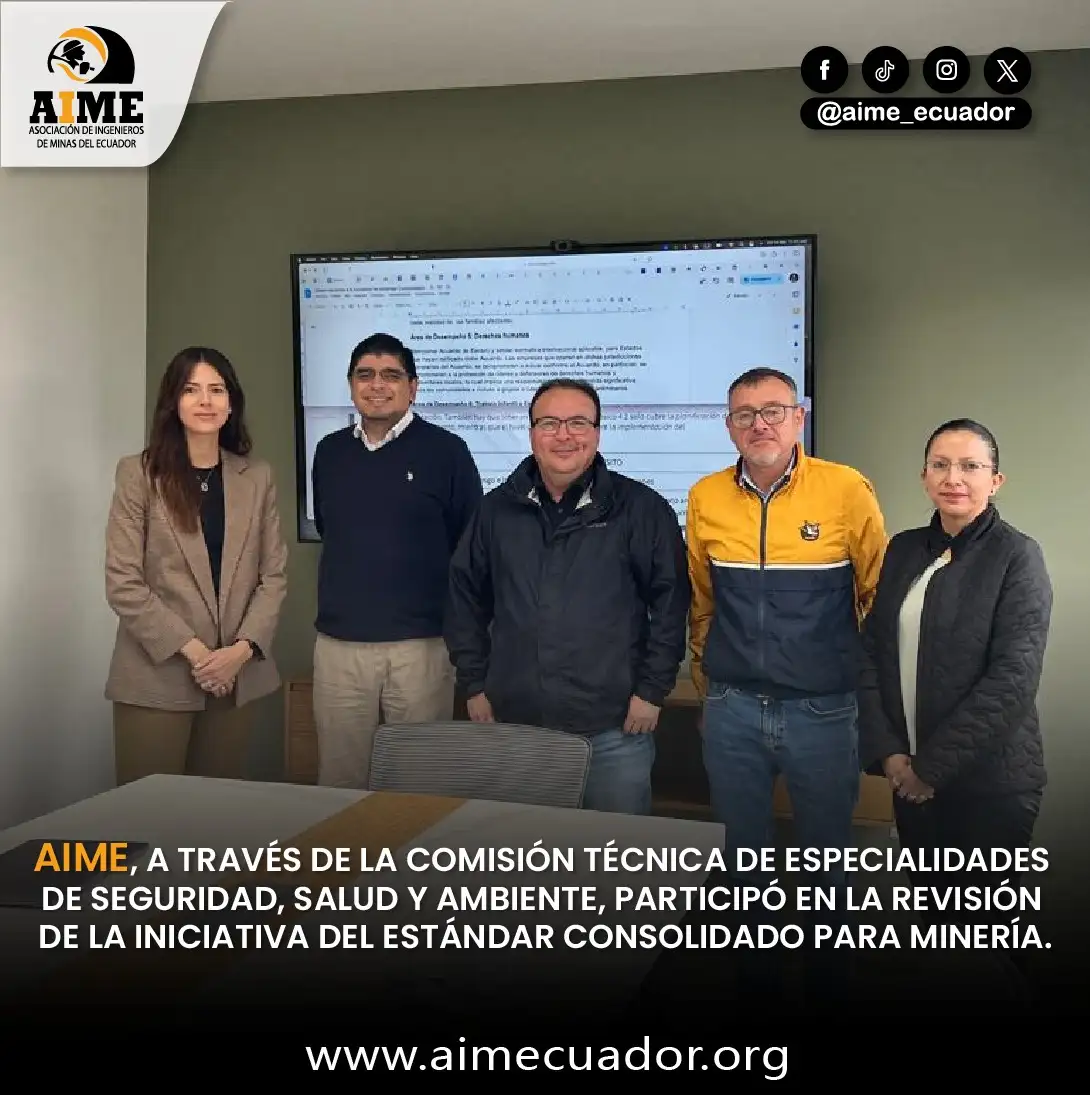 Revisión Técnica del Estándar Consolidado para Minería